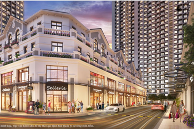 Tiết lộ về "downtown" hiếm có sắp xuất hiện trong Vinhomes Smart City