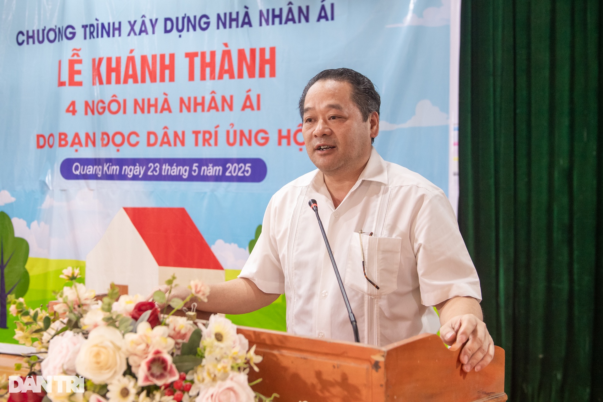 Báo Dân trí khánh thành 4 nhà Nhân ái nơi biên cương xa xôi - 7