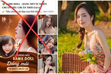 Hot girl gợi cảm bức xúc vì bị lợi dụng hình ảnh để quảng cáo sai sự thật