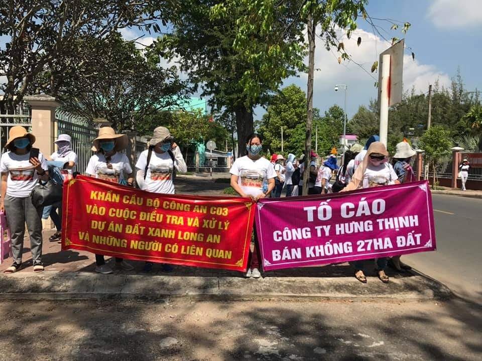 Công an vào cuộc vụ dự án của công ty Đất Xanh Long An - 2 Công an vào cuộc vụ dự án của công ty Đất Xanh Long An - 2