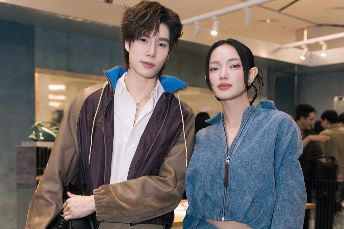 Châu Bùi đọ sắc cùng Baifern, gây sốt với phong cách lạ tại Thái Lan