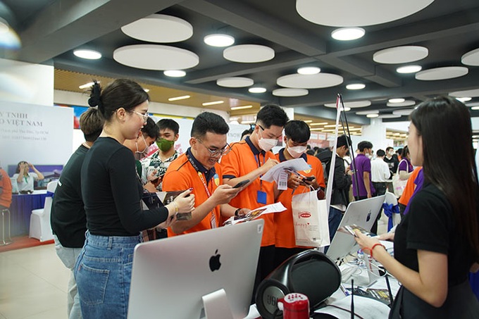 Hơn 1.500 sinh viên, lao động tham gia Ngày hội việc làm Doanh nghiệp Nhật Bản.
