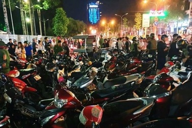 Tạm giữ hàng trăm xe “đi bão” sau trận U22 Việt Nam đại thắng