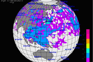 Mây phóng xạ đã lan đến Hà Nội