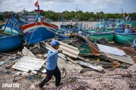 Cảnh báo Quảng Trị - An Giang ứng phó áp thấp nhiệt đới