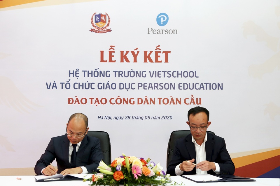 Trường Vietschool hợp tác toàn diện với Tổ chức giáo dục Pearson Education - 2 Trường Vietschool hợp tác toàn diện với Tổ chức giáo dục Pearson Education - 2