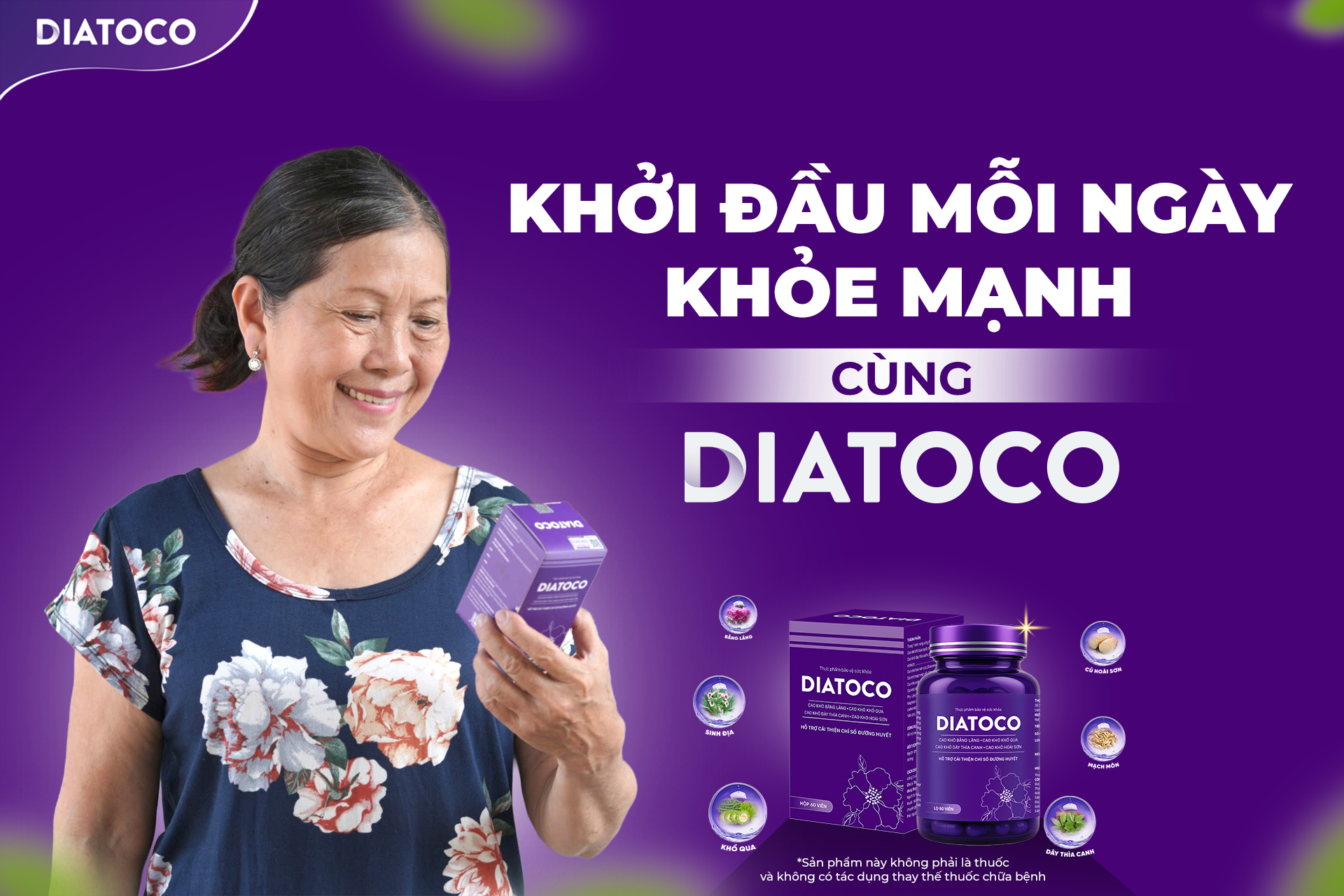 Diatoco - Giải pháp thảo dược hỗ trợ cải thiện đường huyết - 1