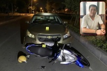 Bị kiểm tra nồng độ cồn, tài xế lái ô tô bỏ chạy, tông 2 CSGT trọng thương