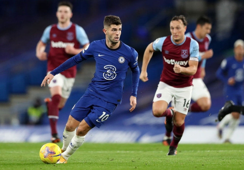 Thắng đậm West Ham, Chelsea vượt lên trên Tottenham - 3 Thắng đậm West Ham, Chelsea vượt lên trên Tottenham - 3