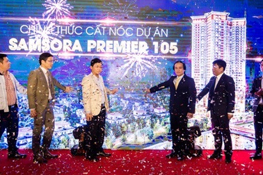 Samsora Premier 105 tưng bừng lễ “Mừng cất nóc tri ân khách hàng"