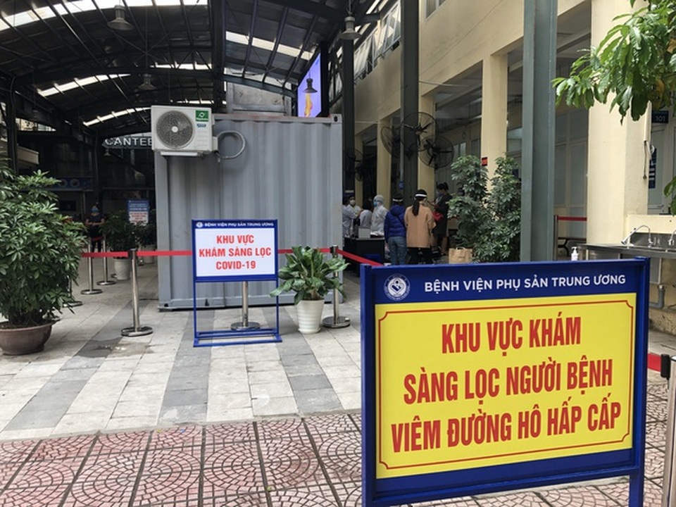 Kết quả xét nghiệm của trường hợp F1 tại BV Phụ sản Trung ương - 1 Kết quả xét nghiệm của trường hợp F1 tại BV Phụ sản Trung ương - 1