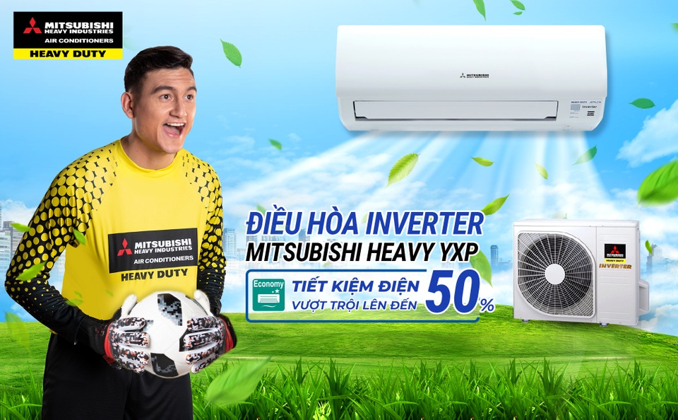 Đại sứ Đặng Văn Lâm giới thiệu các dòng điều hòa inverter tiết kiệm điện của Mitsubishi Heavy Industries - 1 Đại sứ Đặng Văn Lâm giới thiệu các dòng điều hòa inverter tiết kiệm điện của Mitsubishi Heavy Industries - 1