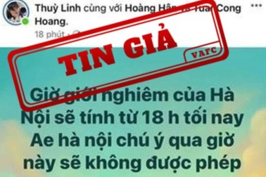 Đưa tin giả là hành động phá hoại