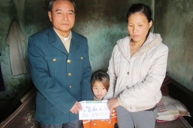 Gần 35 triệu đồng đến với bé Bùi Duy Khánh