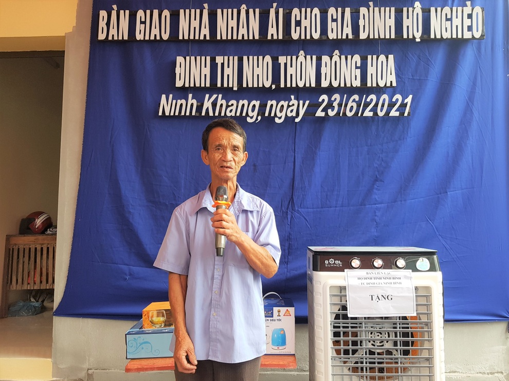 Khánh thành Nhà Nhân ái do bạn đọc Dân trí xây tặng - 3 Khánh thành Nhà Nhân ái do bạn đọc Dân trí xây tặng - 3