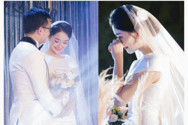 Trọn vẹn ảnh cưới đẹp như mơ của “BTV Thời sự trẻ nhất VTV”