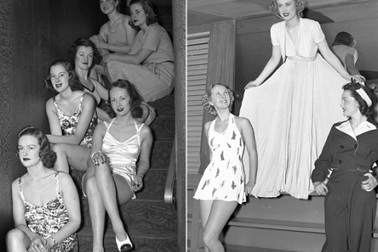 Hình ảnh thú vị về thế hệ người mẫu đầu tiên trên thế giới