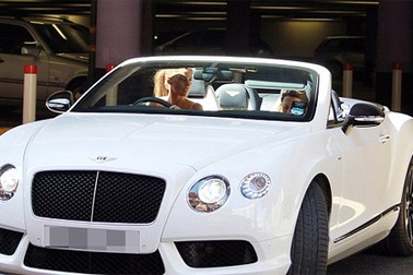 Vừa bỏ chồng, siêu mẫu Anh tậu xe sang