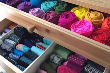 Mẹo cực nhanh để xếp gọn tủ đồ