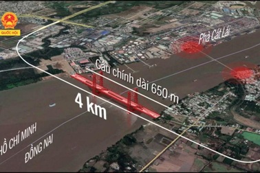 Giải mã lí do đất Nhơn Trạch “nóng sốt” khi cầu Cát Lái khởi công vào năm 2020