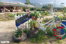 "Vườn tái chế" của người khuyết tật