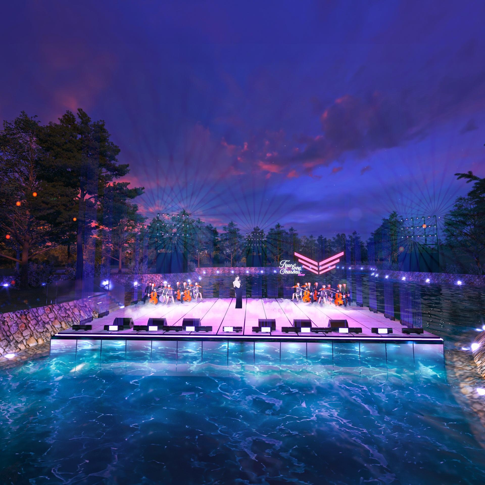 Můj Linh a Duc Phuc se účastní představení na skleněném pódiu v Hanoji - 2 Mỹ Linh, Đức Phúc góp mặt trong show diễn trên sân khấu kính tại Hà Nội - 2