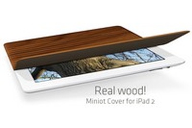 Độc đáo Smart Cover bằng gỗ dành cho iPad 2