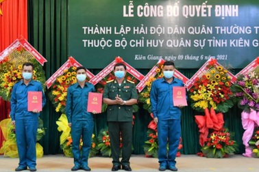 Thành lập Hải đội Dân quân thường trực tỉnh Kiên Giang