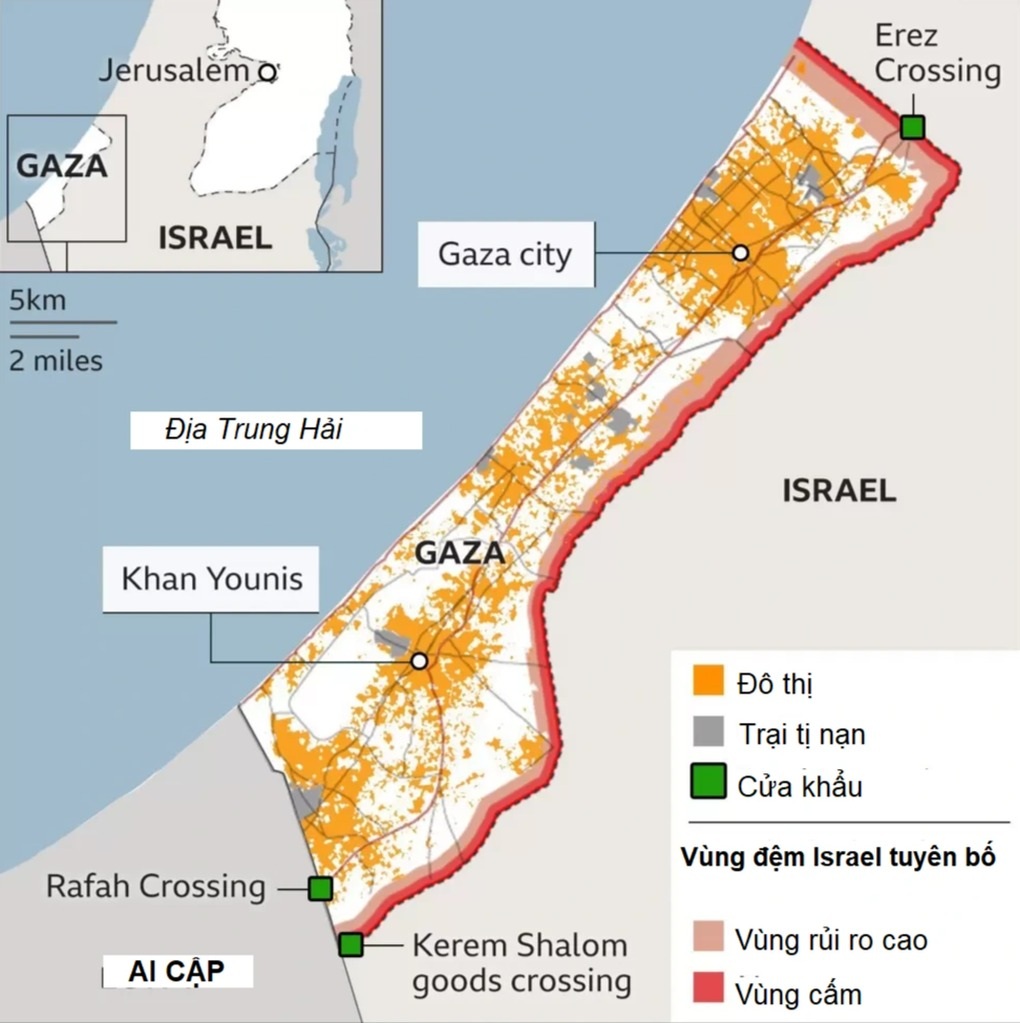 Thành trì Gaza bị bao vây, Israel nêu điều kiện ngừng bắn - 2