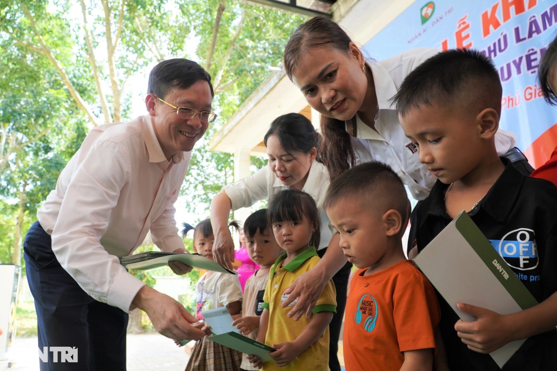 View - New school project completed for Ha Tinh kindergarten | DTiNews - Dan Tri International, the news gateway of Vietnam