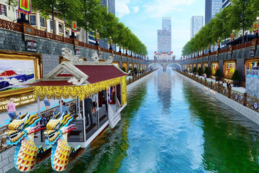 Công viên trên dòng sông Tô Lịch ấn tượng như thế nào?