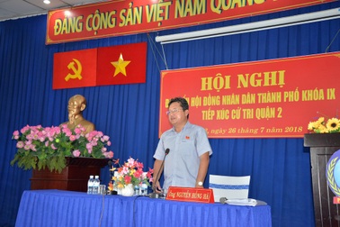 Đại biểu HĐND TPHCM "hẹn gặp riêng" cử tri Thủ Thiêm