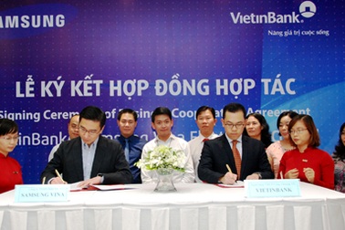 VietinBank "bắt tay" với Samsung bán Galaxy Tab S