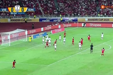 Công Phương mở tỷ số cho U23 Việt Nam