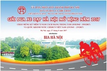 Bia Hà Nội đồng hành cùng giải đua xe đạp Hà Nội mở rộng 2017