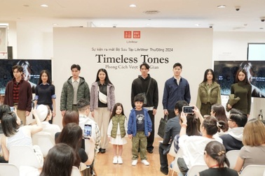 Thông điệp "Phong cách vượt thời gian" trong bộ sưu tập mới của Uniqlo