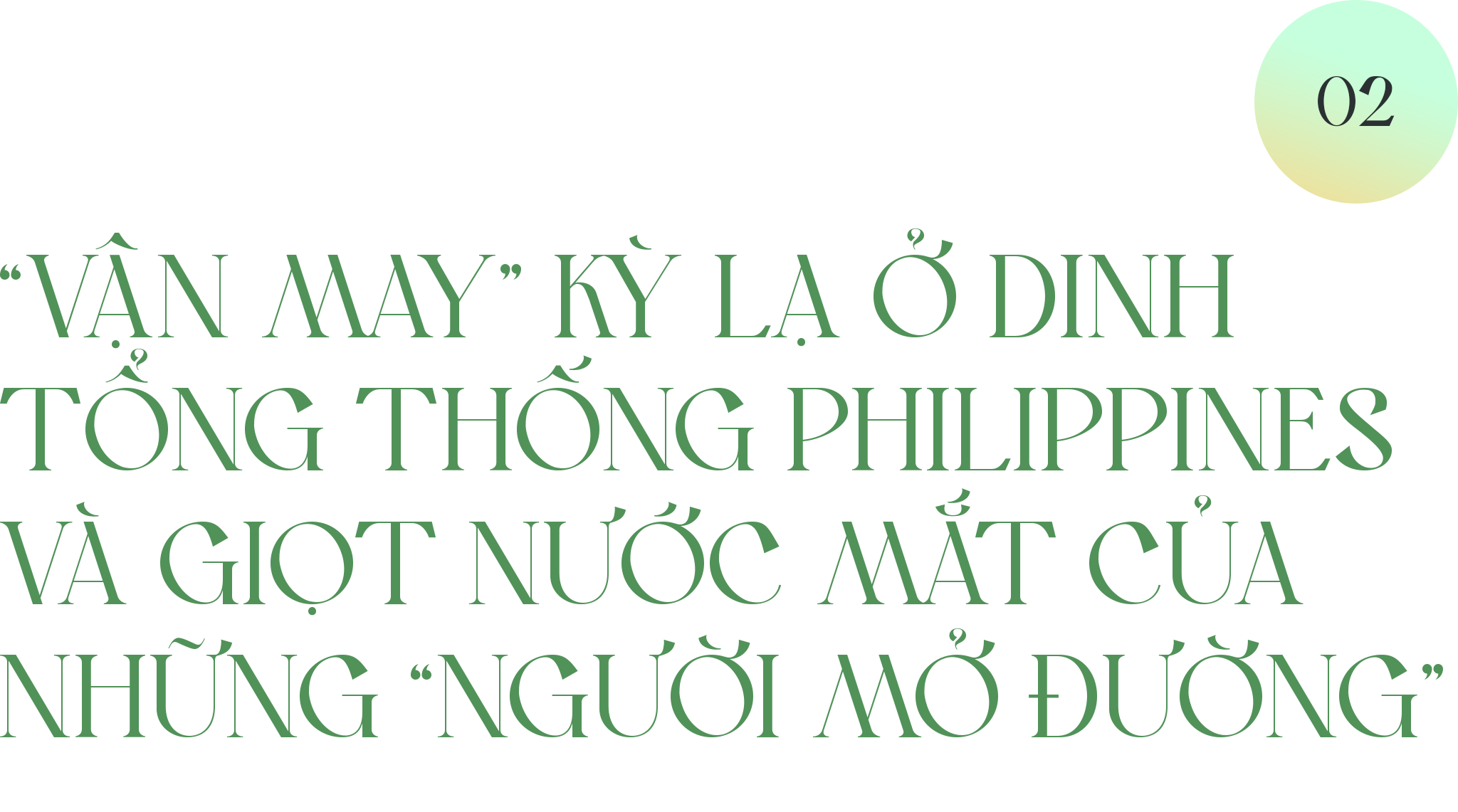 Người được chọn cho sứ mệnh mở đường đặc biệt của Chính phủ Việt Nam - 6 Người được chọn cho sứ mệnh mở đường đặc biệt của Chính phủ Việt Nam - 6