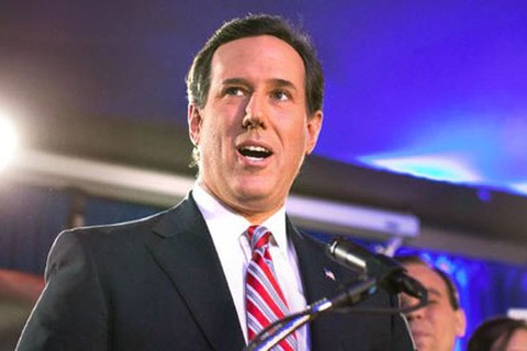 Bầu cử sơ bộ Mỹ: Ứng viên Santorum bất ngờ giành chiến thắng kép