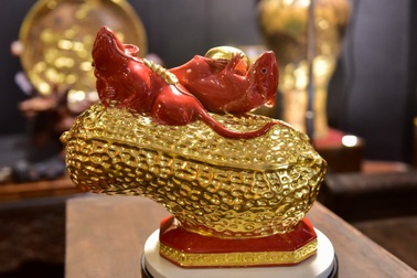 Mục sở thị chuột mạ vàng - "Kỳ linh Canh Tý" giá trăm triệu đồng