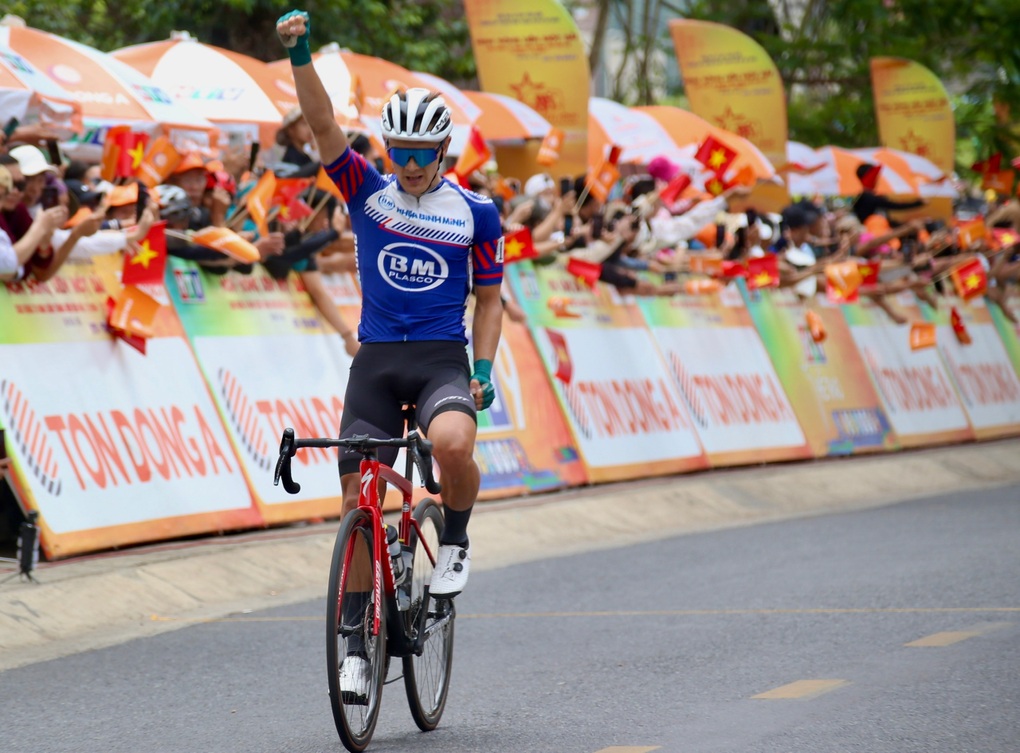 Danh hiệu vua leo núi gần như có chủ tại giải xe đạp toàn quốc 2024 - 1