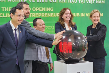 Việt - Mỹ mở trung tâm khởi nghiệp chống biến đổi khí hậu đầu tiên ở châu Á