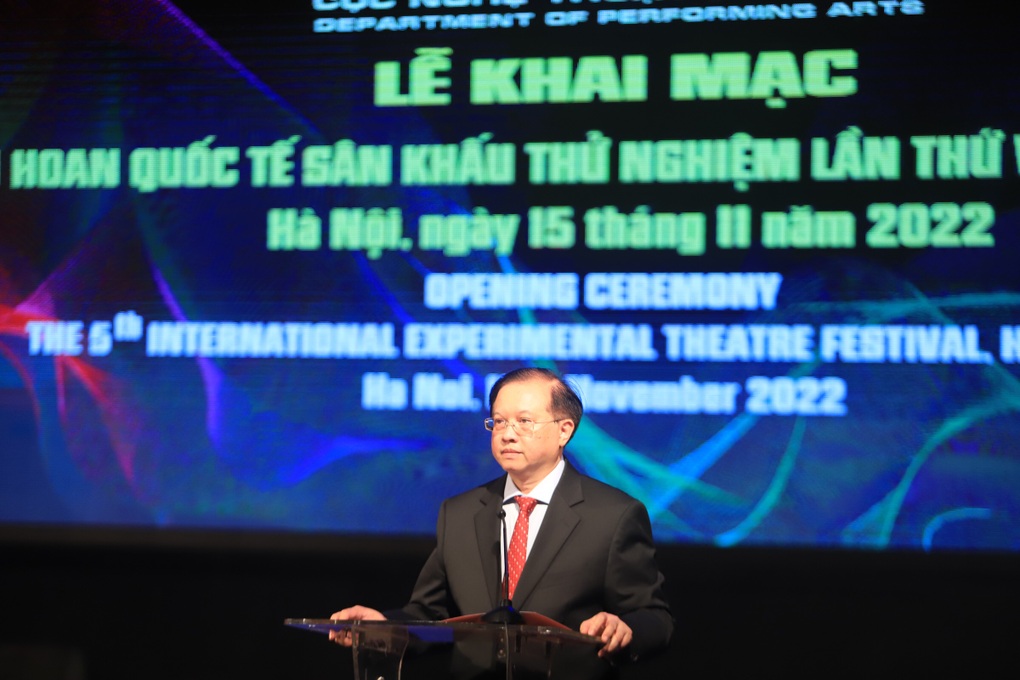 Khai mạc Liên hoan Quốc tế sân khấu thử nghiệm lần thứ V năm 2022 - 3 Khai mạc Liên hoan Quốc tế sân khấu thử nghiệm lần thứ V năm 2022 - 3