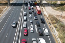 Ùn tắc kéo dài trên cao tốc Phan Thiết - Dầu Giây chiều mùng 5 Tết