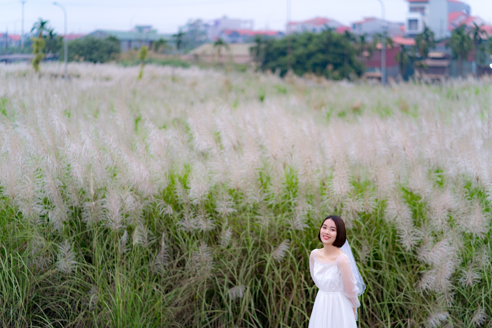 Bãi cỏ lau trắng tuyệt đẹp hút giới trẻ Hà thành tới sống ảo - 5 Bãi cỏ lau trắng tuyệt đẹp hút giới trẻ Hà thành tới sống ảo - 5