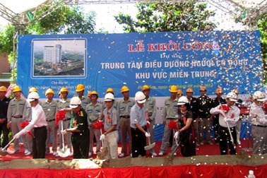 Khởi công xây dựng Trung tâm điều dưỡng người có công khu vực miền Trung