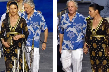 Catherine Zeta-Jones và chồng hơn 25 tuổi đi nghỉ hè ở Ý