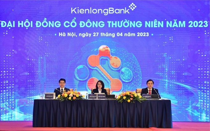 Toàn cảnh Đại hội đồng cổ đông thường niên KienlongBank năm 2023