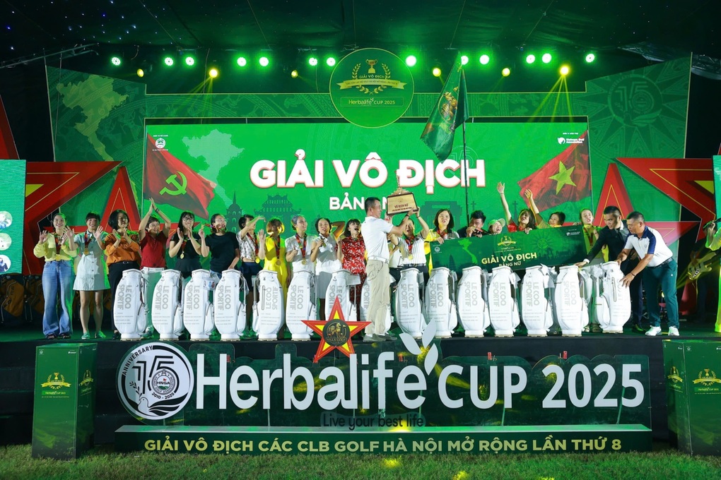 G81 thắng giải Vô địch các câu lạc bộ Golf Hà Nội mở rộng-Herbalife Cup 2025 - 2