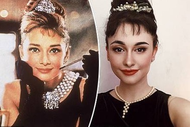 Sửng sốt trước nhan sắc của “truyền nhân Audrey Hepburn”