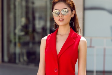 Á hậu Thùy Dung gợi ý cách phối đồ dạo phố đầy bắt mắt